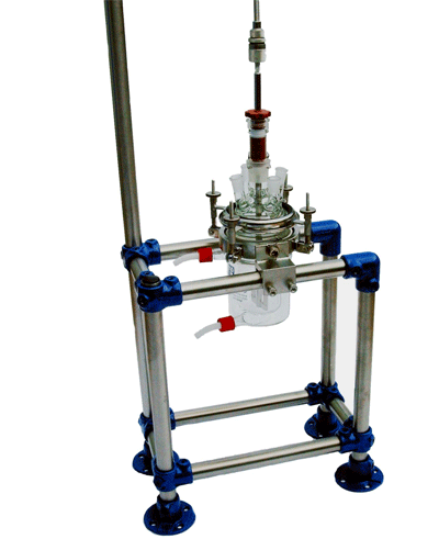 Bench Top Reaction Vessel Mounting