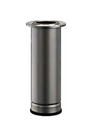 Large stainless steel cylindrical Dewar vessels