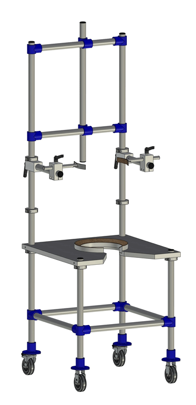 Movable Frame type Easy Frame Open