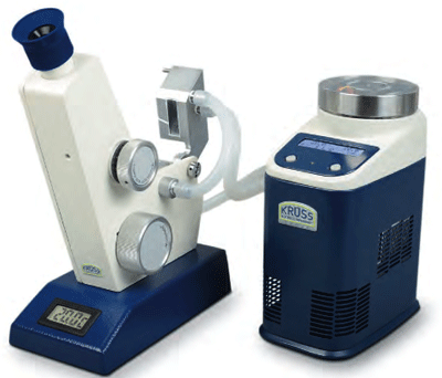 Abbe refractometer