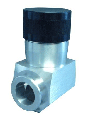 Straight way valve CF