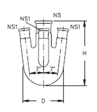 Reaction flask