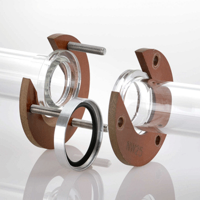 HV-flat flange