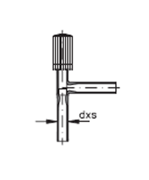 HV-SPV right angle valve reinforced complete