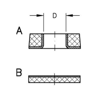 Laboratory flat flange seal