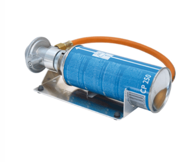 Gas-Safety adapter 250 with integrated pressure regulator