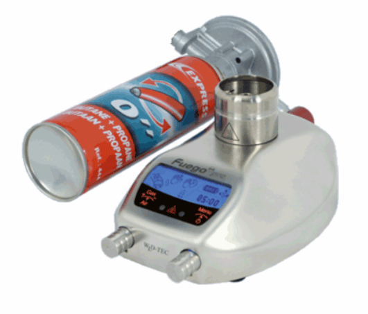 Gas-Safety adapter 444  with integrated pressure regulator